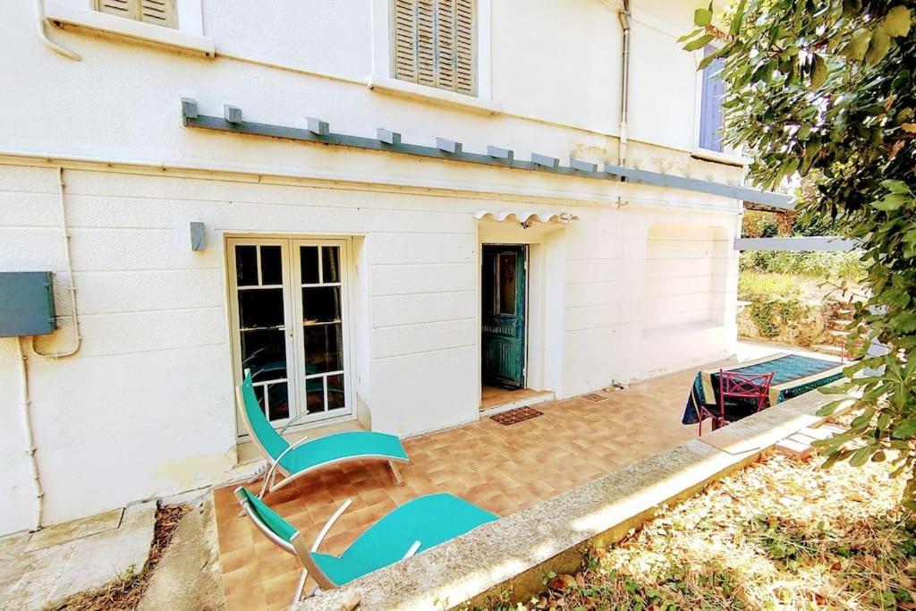 Maison De Charme A 200 Bord De Mer, Terrasse, Jardin- Lesclesdenicole Le Pradet Exterior foto